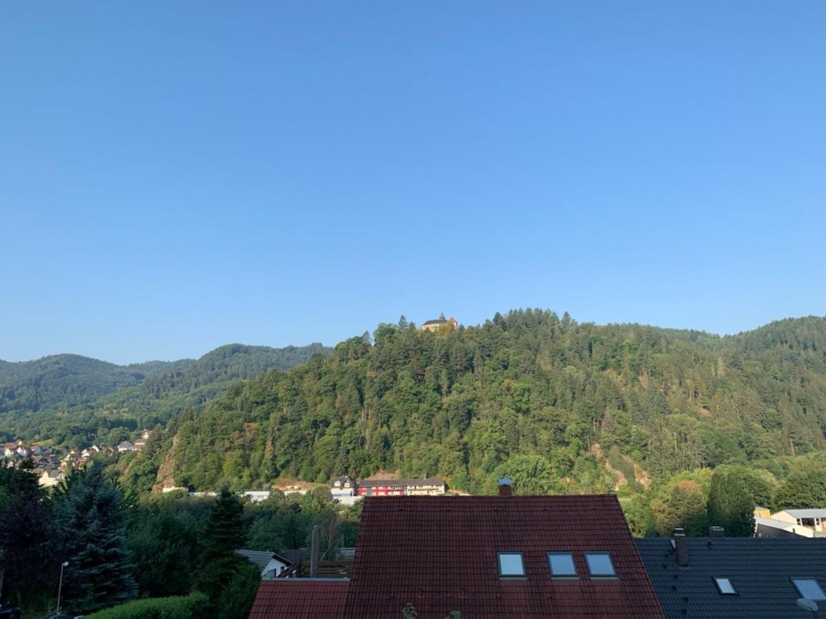 Schlossblickwohnung Schiel Gernsbach Zewnętrze zdjęcie