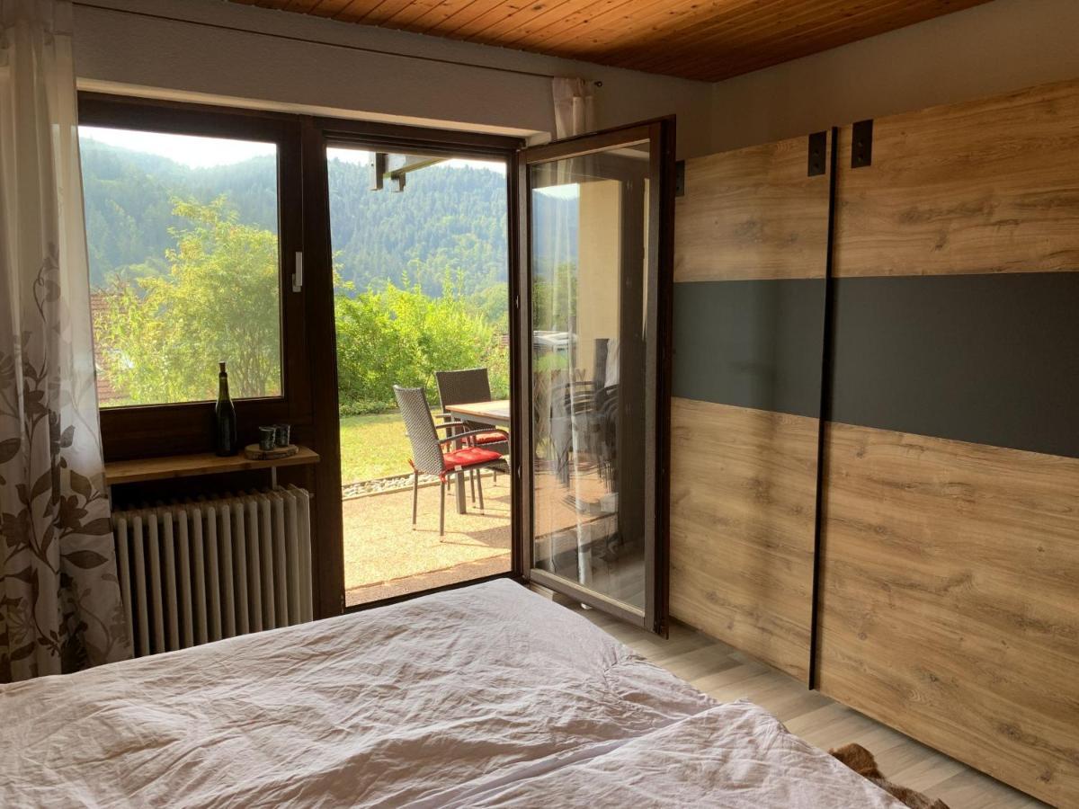Schlossblickwohnung Schiel Gernsbach Zewnętrze zdjęcie