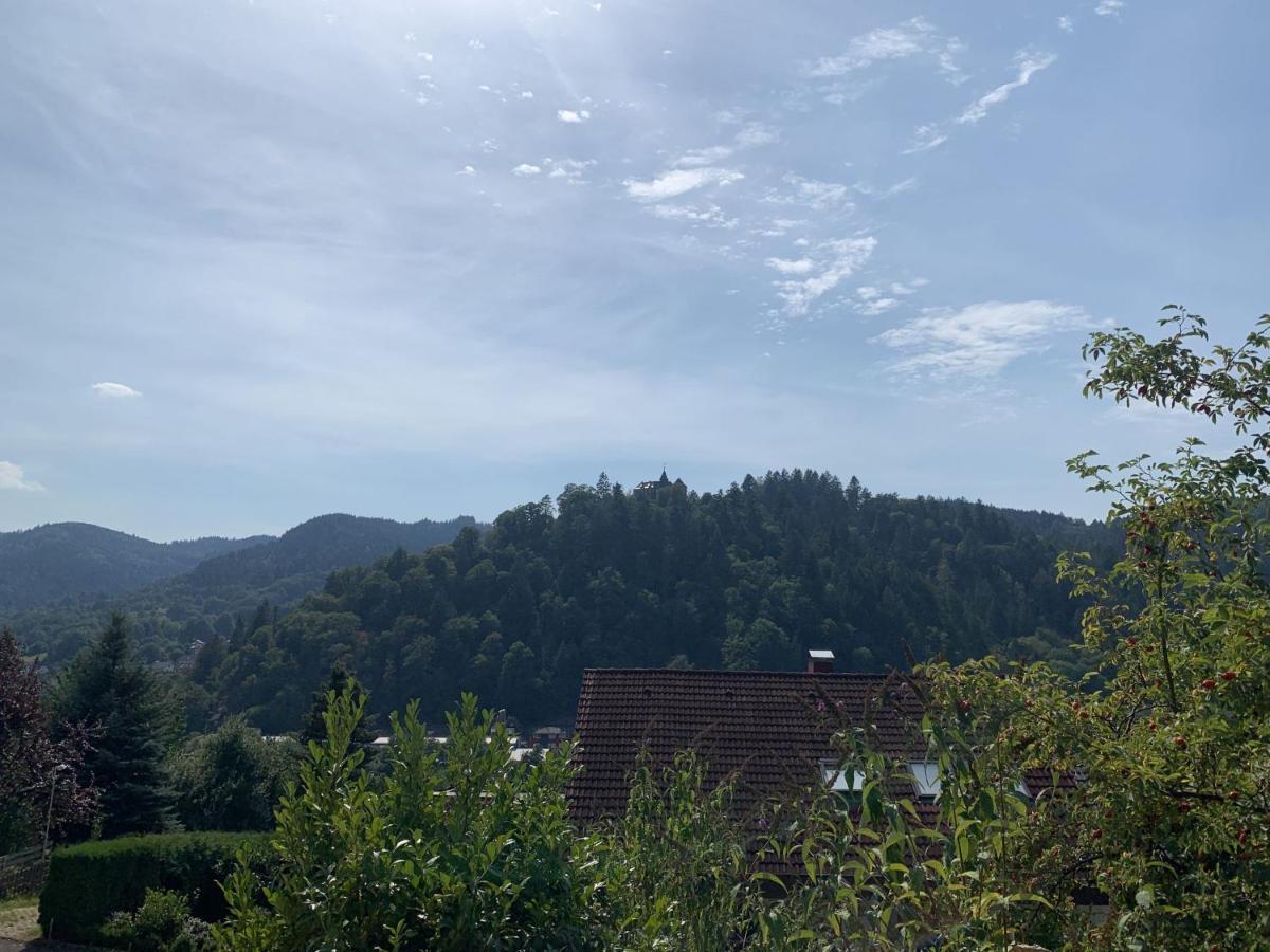Schlossblickwohnung Schiel Gernsbach Zewnętrze zdjęcie