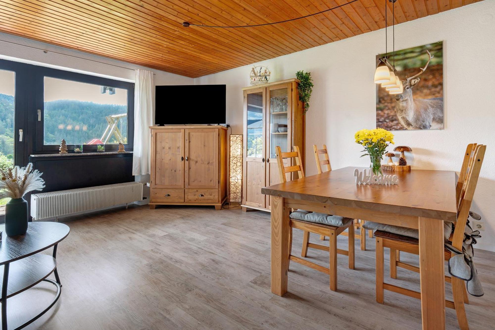 Schlossblickwohnung Schiel Gernsbach Zewnętrze zdjęcie