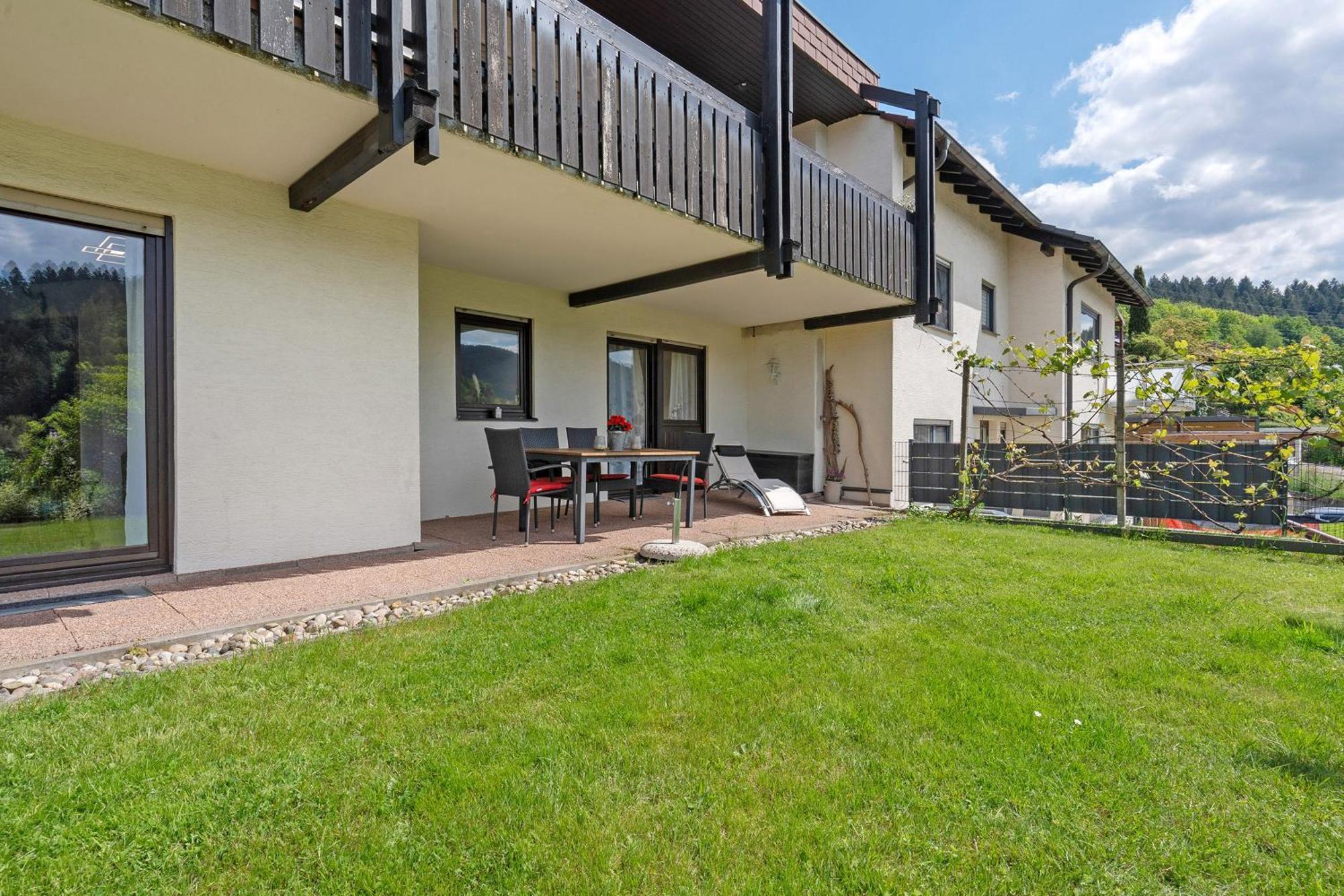 Schlossblickwohnung Schiel Gernsbach Zewnętrze zdjęcie
